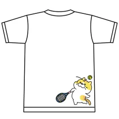 YONEX(ヨネックス) Tシャツ ドライ 半袖 テニス 硬式テニス【トラ猫】【空振り】【16500】練習用 練習着 ホワイト