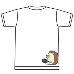 YONEX(ヨネックス) Tシャツ ドライ 半袖 テニス 硬式テニス【ハリネズミ】【遠くを見つめて ひとやすみ】【16500】練習用 練習着 ホワイト