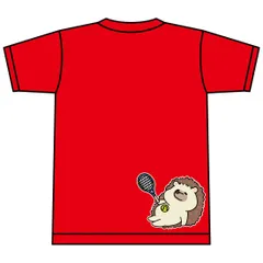 YONEX(ヨネックス) Tシャツ ドライ 半袖 テニス 硬式テニス【ハリネズミ】【寝そべって ひとやすみ】【16500】練習用 練習着 レッド