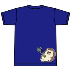 YONEX(ヨネックス) Tシャツ ドライ 半袖 テニス 硬式テニス【ハリネズミ】【寝そべって ひとやすみ】【16500】練習用 練習着 ネイビー