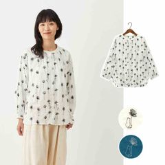未使用☆istaire 今期 フラワードットプリントキャンディースリーブ 