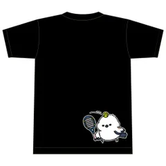 YONEX(ヨネックス) Tシャツ ドライ 半袖 テニス 硬式テニス【シマエナガ】【空振り】【16500】練習用 練習着 ブラック