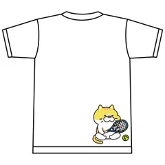 YONEX(ヨネックス) Tシャツ ドライ 半袖 テニス 硬式テニス【トラ猫 ひとやすみ】【16500】練習用 練習着 ホワイト