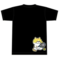 YONEX(ヨネックス) Tシャツ ドライ 半袖 テニス 硬式テニス【トラ猫 ひとやすみ】【16500】練習用 練習着 ブラック
