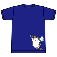 YONEX(ヨネックス) Tシャツ ドライ 半袖 テニス【猫 硬式テニス ジャンプ】【16500】練習用 練習着 ネイビー