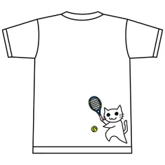 YONEX(ヨネックス) Tシャツ ドライ 半袖 テニス【猫テニス】【16500】練習用 練習着 ホワイト
