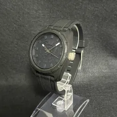 【動作確認済み】 DIESEL DZ-1591 クォーツ 腕時計 アナログ ラバー ディーゼル ブラック 時計