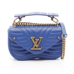 ルイ・ヴィトン LOUIS VUITTON ショルダーバッグ ニューウェーブ チェーンバッグPM ブルーネオン M53924 ブルーネオン レザー チェーンショルダーバッグ レディース