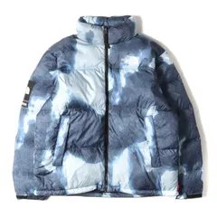 Supreme シュプリーム ジャケット サイズ:XL 21AW THE NORTH FACE ノースフェイス ブリーチド デニム プリント ヌプシ ダウン ジャケット Bleached Denim Print Nuptse Jacket ND52100I