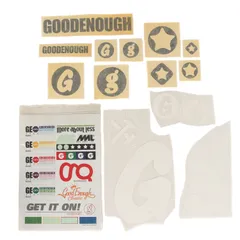 美品 GOOD ENOUGH グッドイナフ 90s ステッカー 転写シール セット MORE ABOUT LESS READYMADE 90年代 ストリート ブランド アイテム グッズ 小物 雑貨【メンズ】のサムネイル
