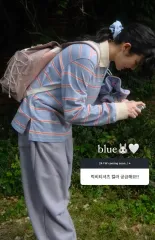 107月 럭비 ストライプ Tシャツ