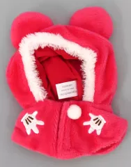 【中古】キーホルダー レッド 「ディズニー UniBEARsity シークレットポンチョ」 ディズニーストア限定