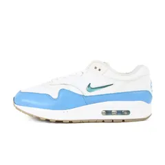 NIKE ナイキ サイズ:26.0cm AIR MAX 1 PREMIUM SC UNIVERSITY BLUE (918354-102) エア マックス1 プレミアム ホワイト ユニバーシティーブルー US8 ローカット スニーカー シューズ【メンズ】
