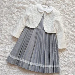 CHOPIN ショパン　120 ボレロ　ワンピース　冠婚葬祭　プリーツワンピース　七五三　入園式　卒園式　フォーマル