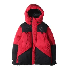 F.C.Real Bristol エフシーレアルブリストル ジャケット サイズ:XL 21AW ダウン ベンチパーカー (DOWN BENCH PARKA) レッド ブラック 赤黒 アウター ブルゾン コート 上着【メンズ】