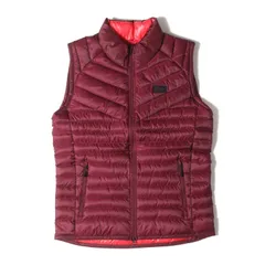 美品 NIKE ナイキ ベスト サイズ:M 日本未発売 FCバルセロナ ダウンベスト バーガンディー アウター ジャケット ブルゾン 上着 軽量モデル【メンズ】