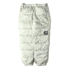 Supreme シュプリーム パンツ サイズ:L THE NORTH FACE ペーパープリント ヌプシ ダウンパンツ (Paper Print Nuptse Pant) ボトムス ズボン コラボ【メンズ】