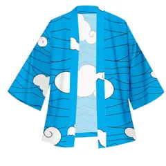 【即納】鬼滅の刃 風 鱗滝左近次 うろこだきさこんじ風 うろこだき風 お面 師匠 コスプレ 子供 羽織 水柱 みずばしら 天狗 キッズ110 120 130 140 150 大人 S M L XL 2XL 大きめ 成人 鬼殺隊 ハロウィン仮装 ST08