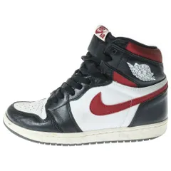 NIKE (ナイキ) AIR JORDAN 1 RETRO HIGH OG GYM RED エアジョーダン1 レトロ ジムレッド ハイカットスニーカー ブラック/レッド/ホワイト US8/26cm 555088-061