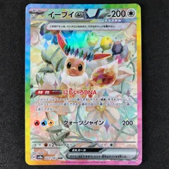 ★ポケモンカードゲーム スカーレット＆バイオレット テラスタルフェスex 223/187/SV8A/B イーブイex SAR