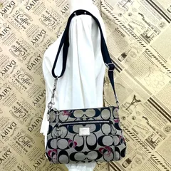 コーチ COACH ショルダーバッグ ポピー シグネチャー キャンバス FX397