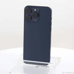 〔中古品〕 iPhone15 Pro Max 512GB ブルーチタニウム MU6X3J／A SIMフリー【262】