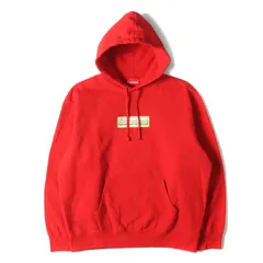 Supreme シュプリーム パーカー サイズ:L / 22SS ブリングボックスロゴ スウェットパーカー (Bling Box Logo Hooded Sweatshirt) / レッド / トップス フーディー プルオーバー【メンズ】【中古】