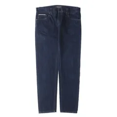 【美品】Salvatore Ferragamo サルヴァトーレ フェラガモ パンツ インディゴ サイズ:50 | セルビッチ テーパード デニムパンツ | ボトムス ジーンズ ジーパン | イタリア製【メンズ】【中古】のサムネイル