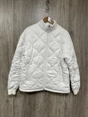 bph NANO universe GOLF キルティング アウター ダブルジップ ダウン ジャケット sizeM/白 ◆■◎メンズ