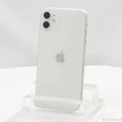 〔中古品〕 iPhone11 64GB ホワイト MHDC3J／A SIMフリー【305】