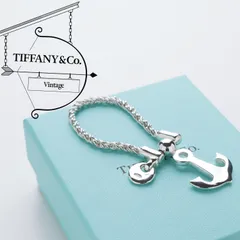 ティファニー ヴィンテージ アンカー 925 キーリング - c.1990s