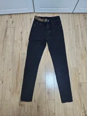 レディース ブラック デニム ズボン Mサイズ