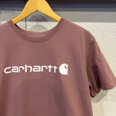 古着 XXL ピンク パープル 紫 カーハート carhartt Tシャツ 半袖