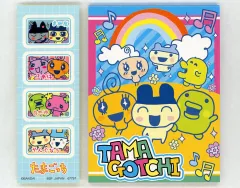 【中古】グッズセット 集合(虹) なつかしステーショナリー(メモ帳＆ステッカー) 「一番くじ たまごっち ～令和で発見!!あのころのお部屋とたまごっち～」 G賞