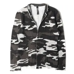 WJK ダブルジェイケイ ジャケット サイズ:M / オリジナルカモ スウェット 2B テーラード ジャケット (shirahama JKT 2823 mj54i) / グレー系 / アウター ブレザー 上着【メンズ】のサムネイル