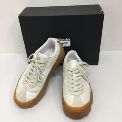 ONITSUKA TIGER オニツカタイガー スニーカー Onitsuka Tiger オニツカタイガー スニーカー DELEGATION CHUNK デリゲイション チャンク CREAM WHITE   1183A585-104