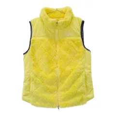 サイズ：Ｍ CALLAWAY キャロウェイ  ボア 中綿ベスト  イエロー系 [241003000306] ゴルフウェア レディース ストスト