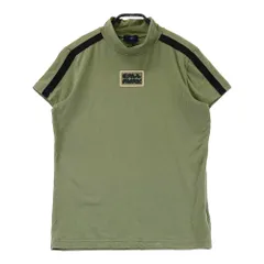 サイズ：L CALLAWAY キャロウェイ 2024年モデル モックネック半袖Tシャツ  カーキ系 [240101541486] ゴルフウェア レディース ストスト
