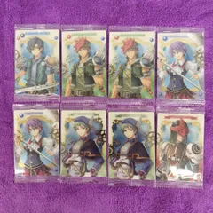 8枚セット①　まとめ売り  空の軌跡　the 1st　ウエハース　カード　ソラノキセキ　ザ・ファースト