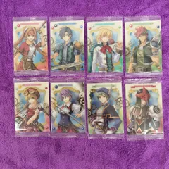 8枚セット② まとめ売り  空の軌跡　the 1st　ウエハース　カード　ソラノキセキ　ザ・ファースト
