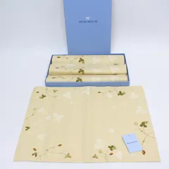 591)【未使用】ウェッジウッド ワイルドストロベリー柄 テーブルマット ランチョンマット WEDGWOOD
