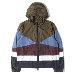 VALENTINO ヴァレンティノ ジャケット サイズ:46 / ポリエステルタフタ フード ジップ ジャケット (JVOCIH402RP) / カーキ ブルー バーガンディー / アウター ブルゾン 上着 / イタリア製【メンズ】のサムネイル