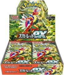 【新品】 ポケモンカードゲーム スカーレット&バイオレット 拡張パック スカーレットex BOX ポケットモンスター Pokemon
