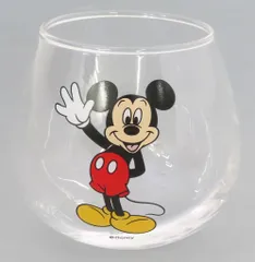 【中古】グラス ミッキーマウス ゆらゆらタンブラー Retro Cafe 「ディズニー」 ディズニーストア限定