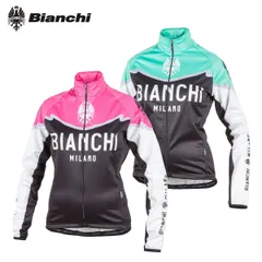 【美品】上下セット　Bianchビアンキ　サイクルジャージ　セットアップ 美品】上下セット Bianchビアンキ サイクルジャージ