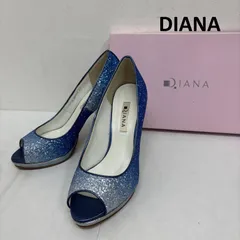 DIANA ダイアナ パンプス パンプス ドレスシューズ スパンコール G39215 ブルーグラデーション セクエル