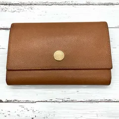 ✨️未使用級✨️ BVLGARI 二つ折り財布 総柄 ベージュ キャンバス
