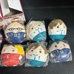 ハイキュー ふわコロりん2 ぬいぐるみ マスコット 孤爪研磨 月島蛍 山口忠 二口堅治 青根