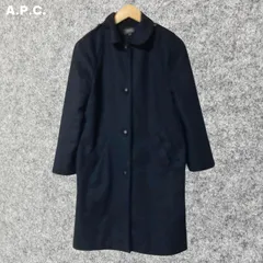 A.P.C. ブラック ロングコート XSサイズ