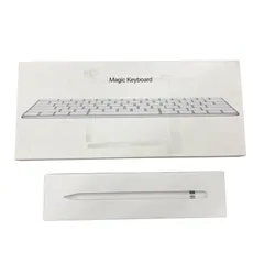 186001 現状品 Apple アップル pencil ペンシル MagicKeyboard マジックキーボード A1644 A1603  韓国語 2点まとめ売り